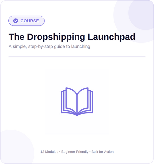Dropshipping Guide Course